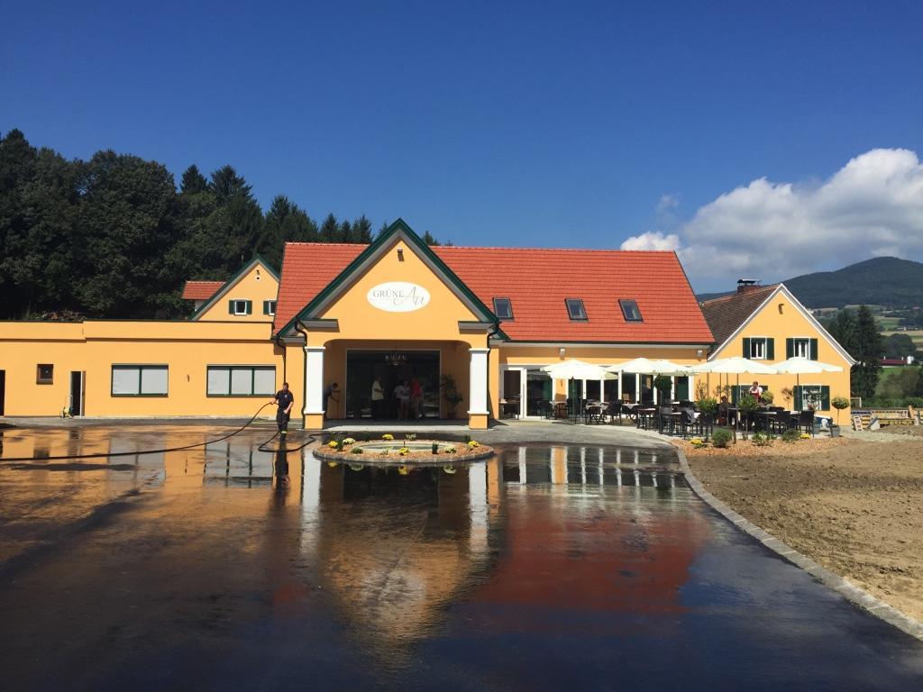 Hotel Restaurant Grune Au Poellau Exterior photo
